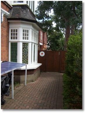 The Pre-School Centre entrance ...